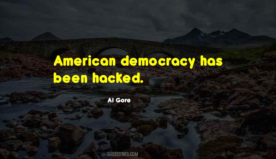 Quotes About American Democracy #1190410