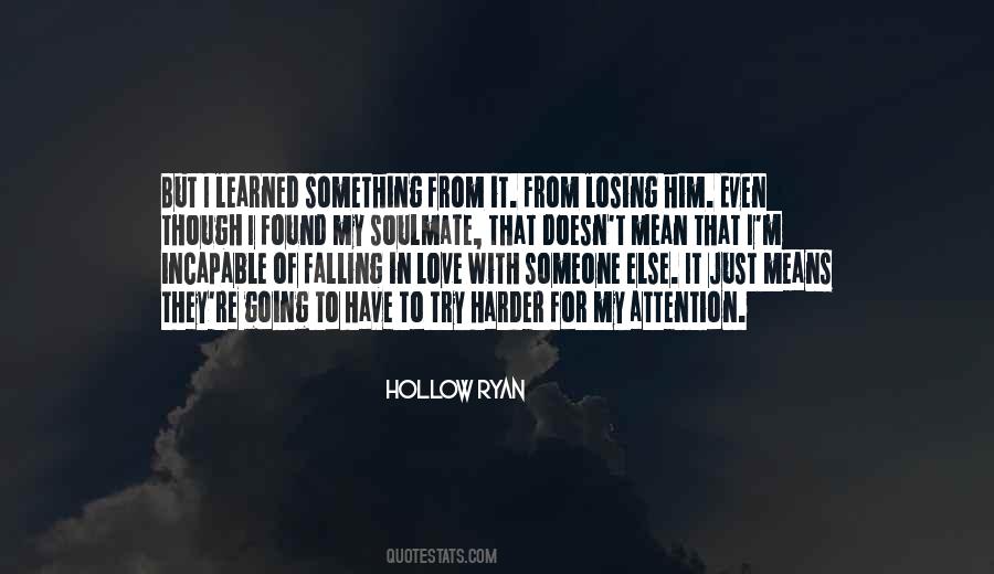 Quotes About Falling For Someone #740415