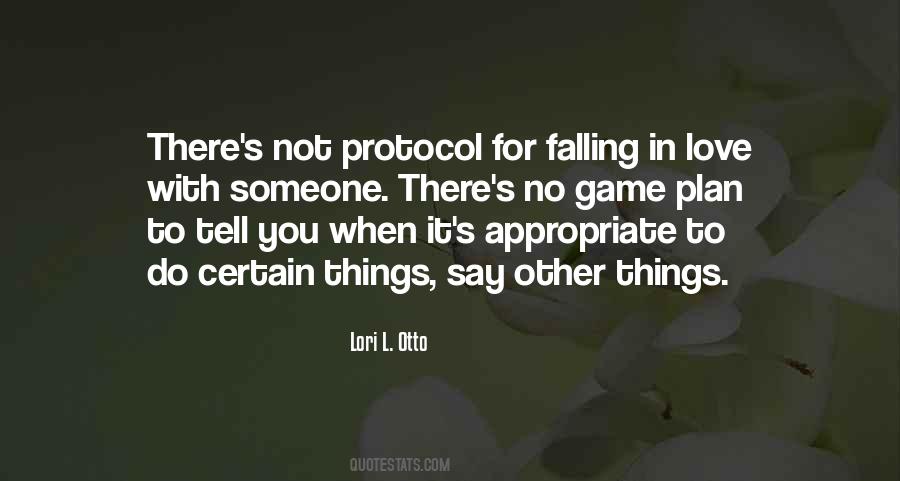 Quotes About Falling For Someone #75039