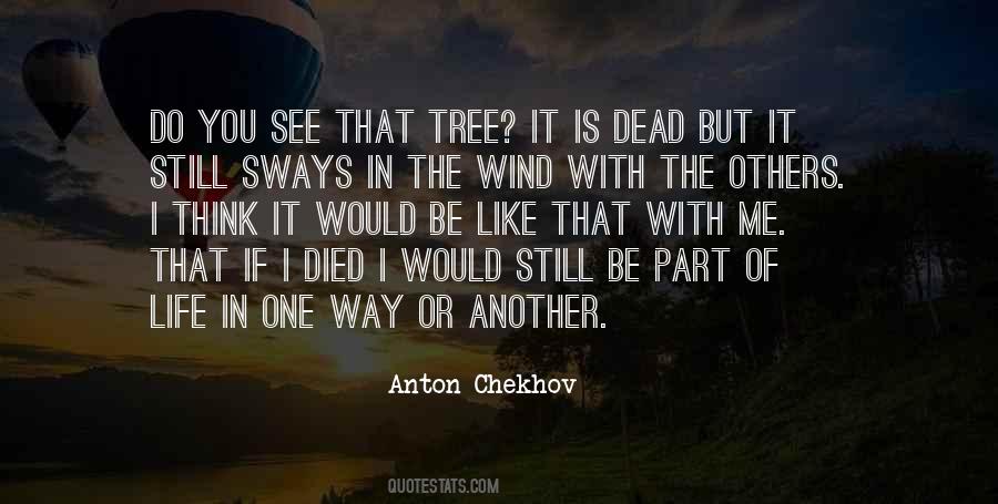 Dead Tree With Quotes #817912