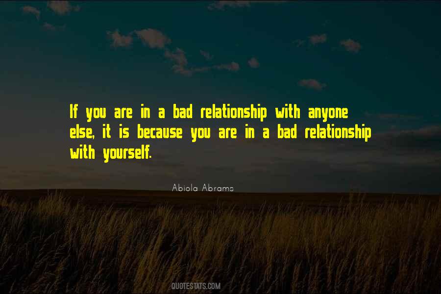 Relationship With Yourself Quotes #972979
