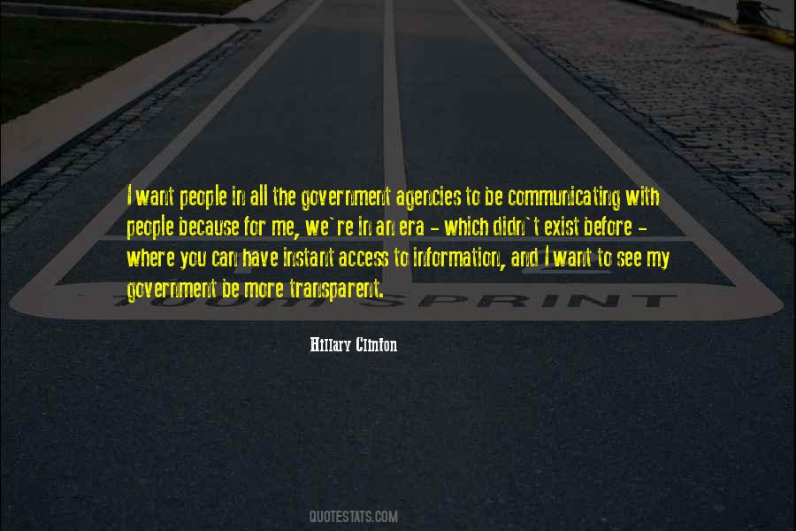 Quotes About Government Agencies #1689450