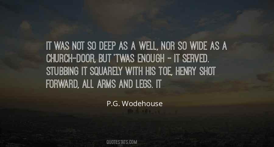Quotes About Stubbing Your Toe #1442831
