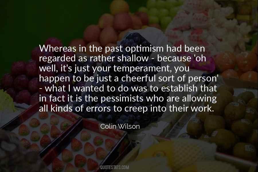 Quotes About Pessimists #1466109