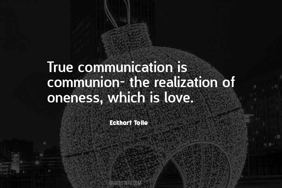 Quotes About Realization Of Love #1105617