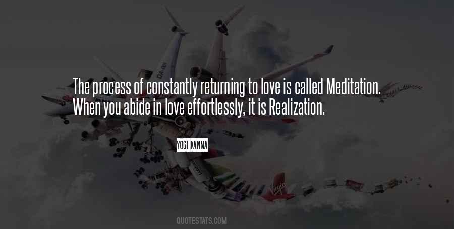 Quotes About Realization Of Love #1620493