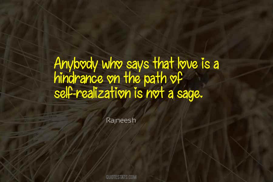Quotes About Realization Of Love #1693662