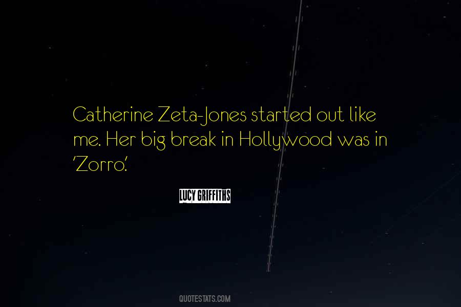 Zeta Jones Quotes #73282