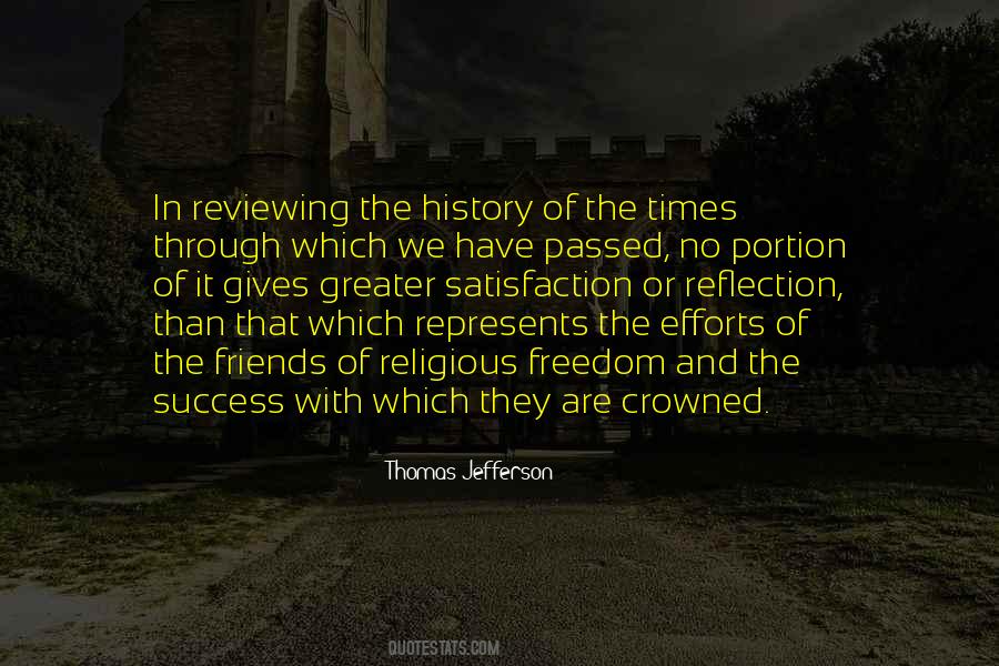 Reviewing The Past Quotes #300675