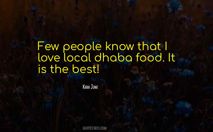 Quotes About Local Food #121744