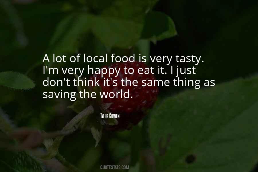 Quotes About Local Food #252695