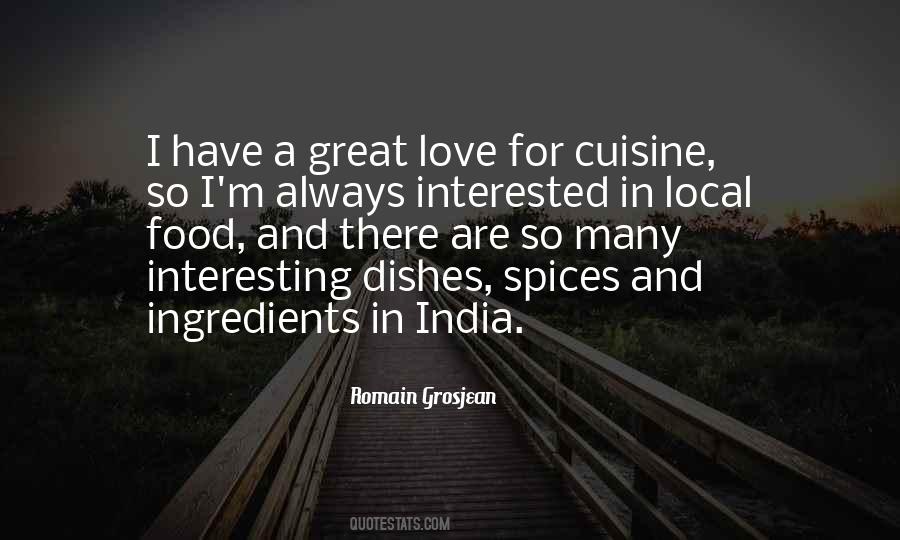 Quotes About Local Food #702865