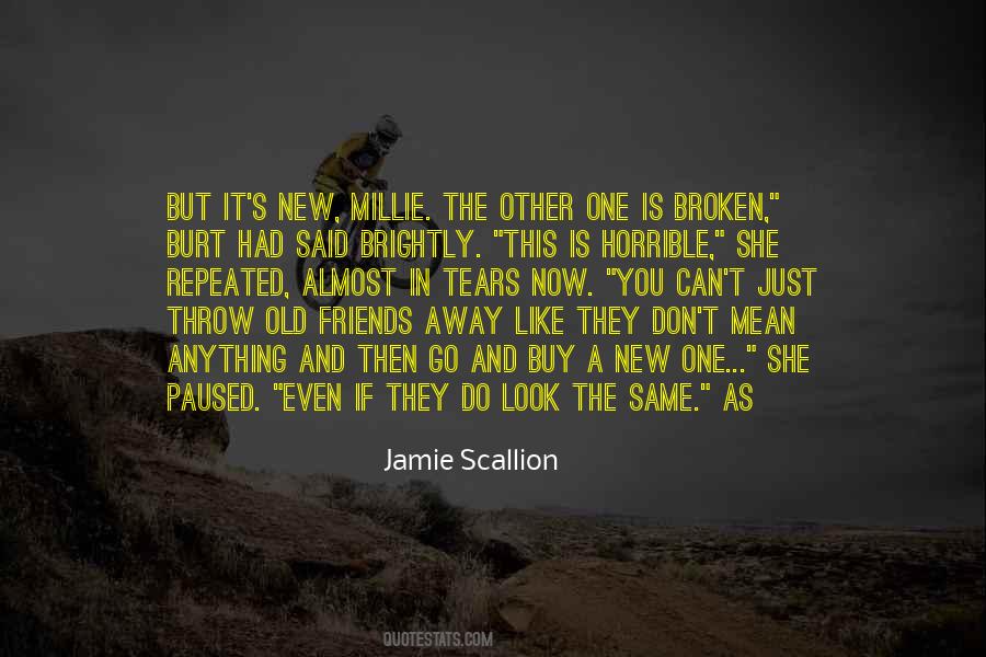 Quotes About New And Old Friends #811342