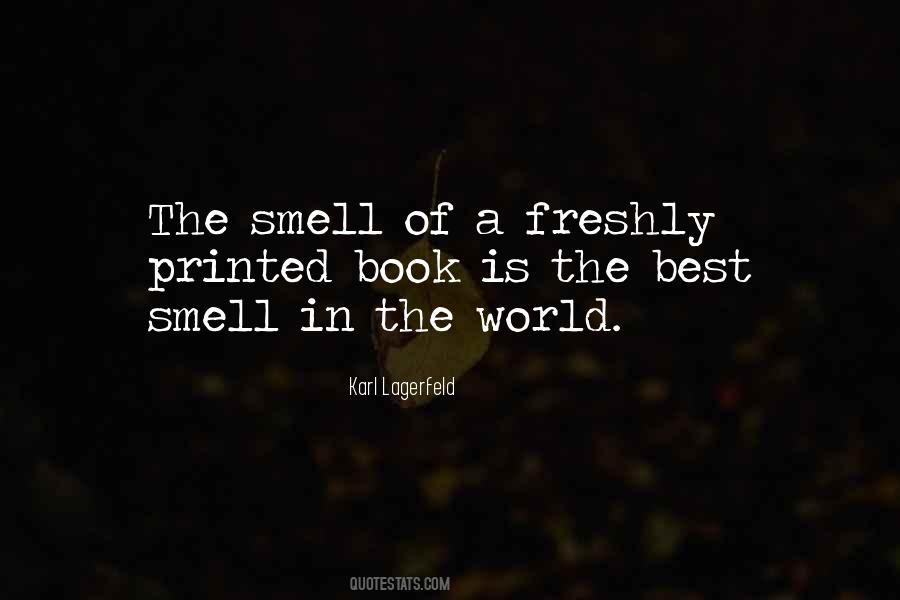 Smell Of A Book Quotes #1540008