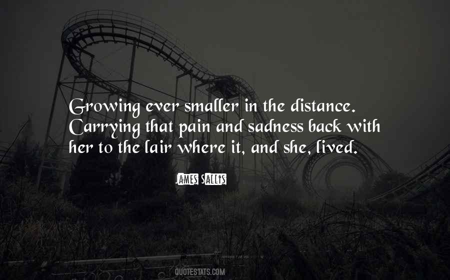 Quotes About Pain And Sadness #237977