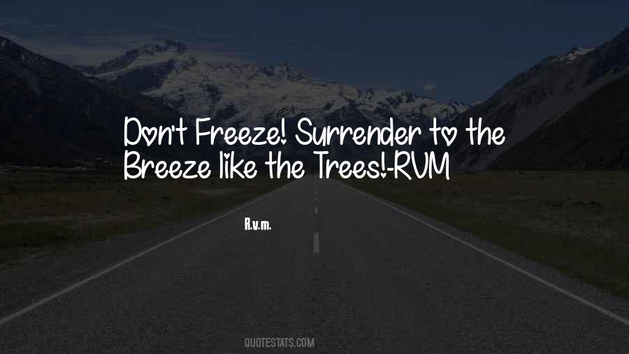 Quotes About Freeze #960752