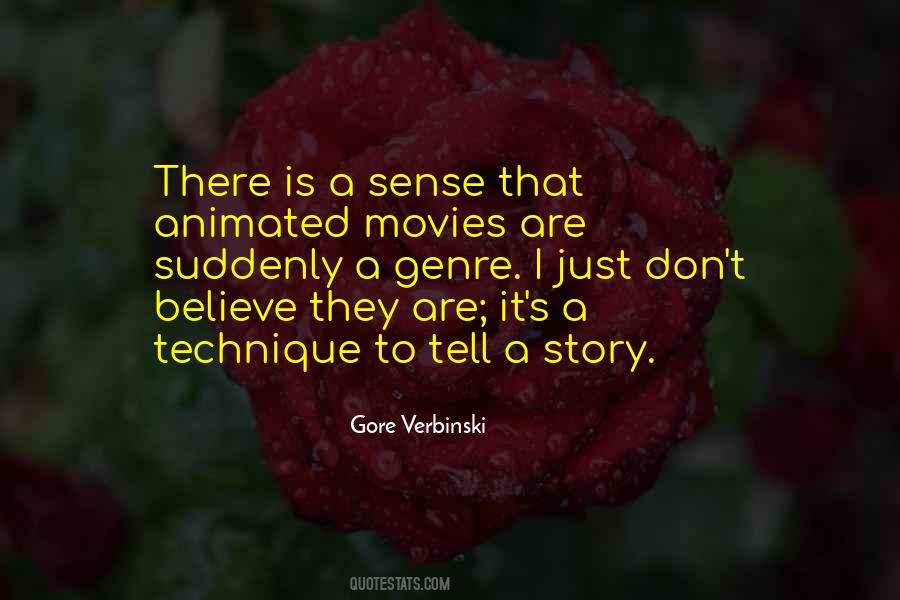 Quotes About Genre #1657805