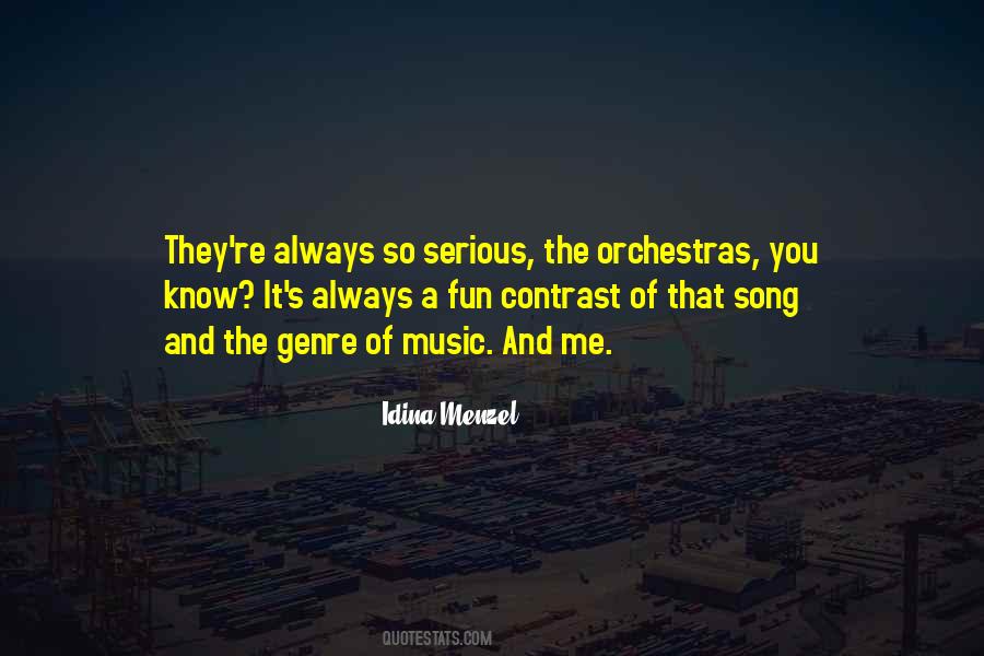 Quotes About Genre #1687507