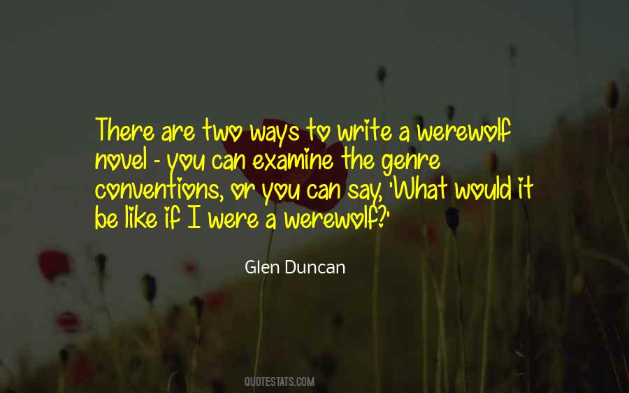 Quotes About Genre #1701509