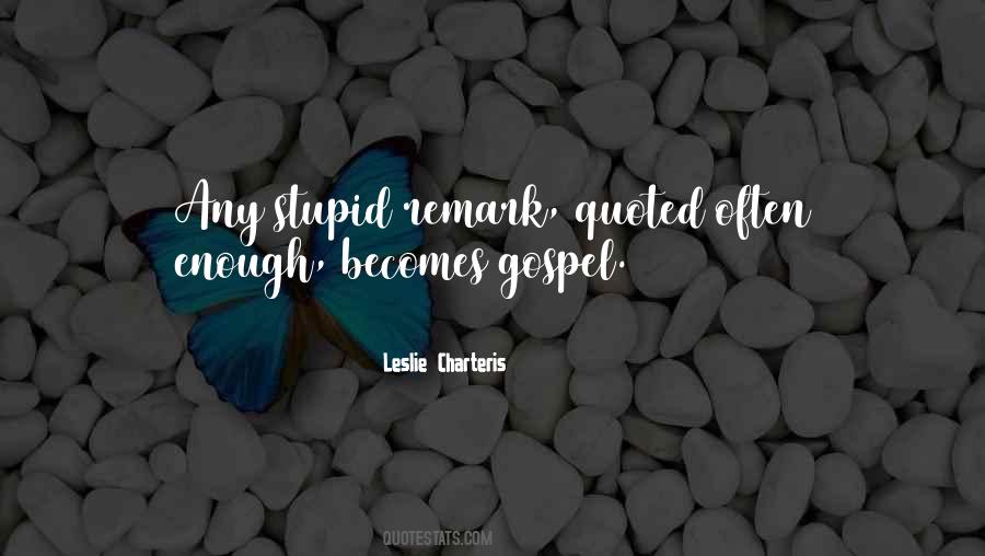 Quotes About Gospel #5274