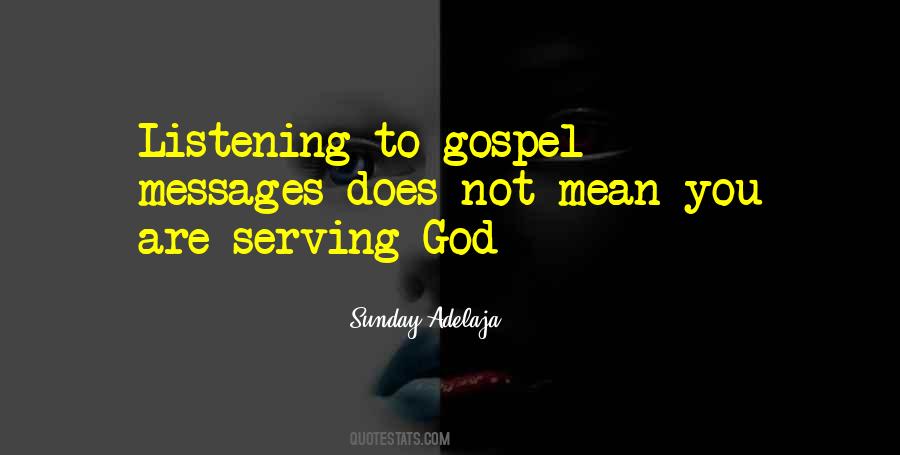 Quotes About Gospel #86395