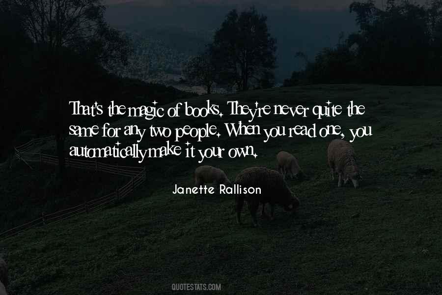 Quotes About The Magic Of Books #473463