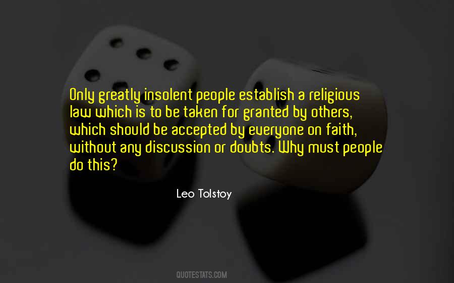 Quotes About Religious Acceptance #1593091