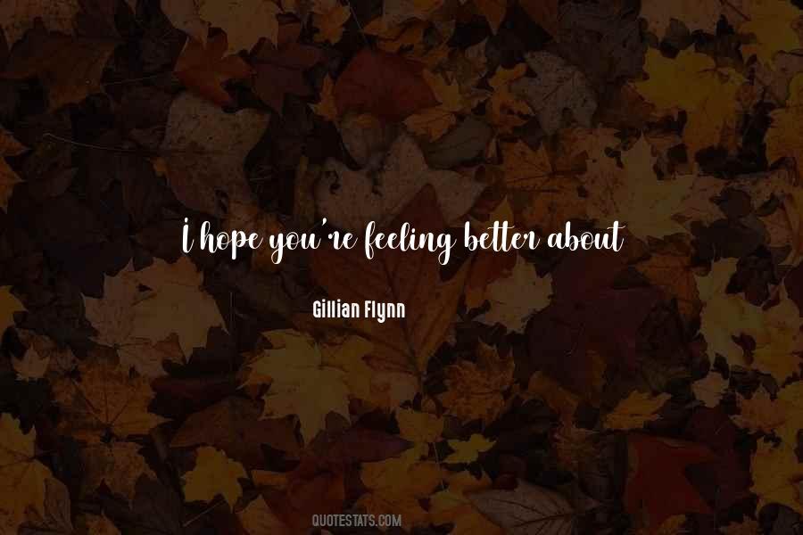 Feeling That Something Bad Quotes #240528