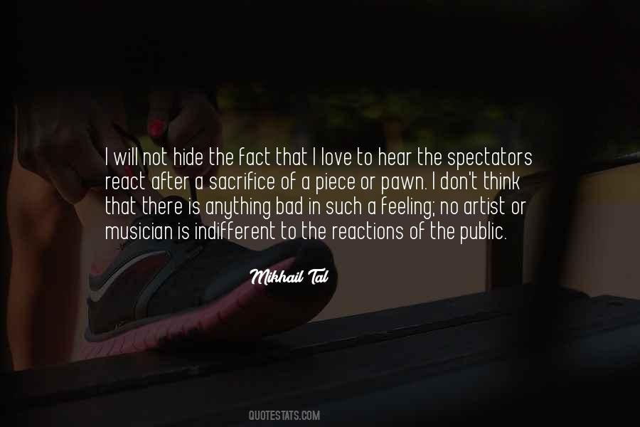 Feeling That Something Bad Quotes #27208