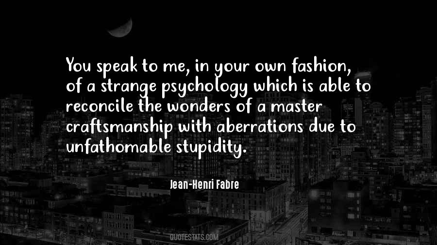 Strange Fashion Quotes #318492