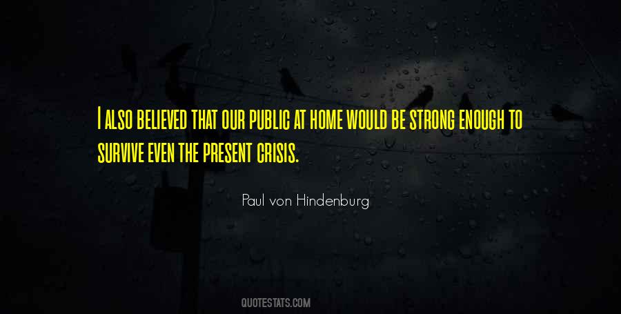 Quotes About Hindenburg #234580