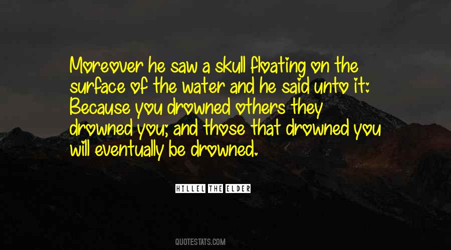 Quotes About Floating On Water #1084678