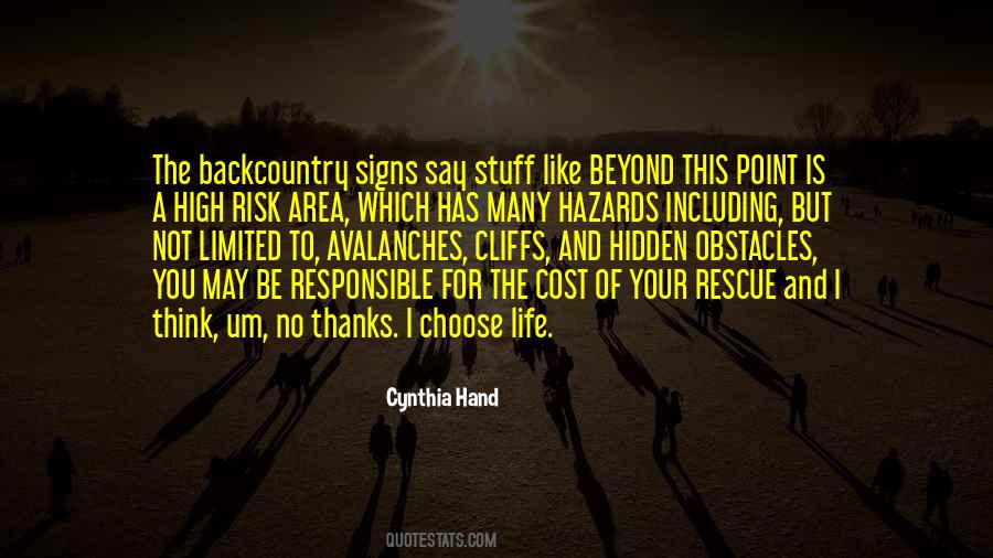 Quotes About Avalanches #1510129
