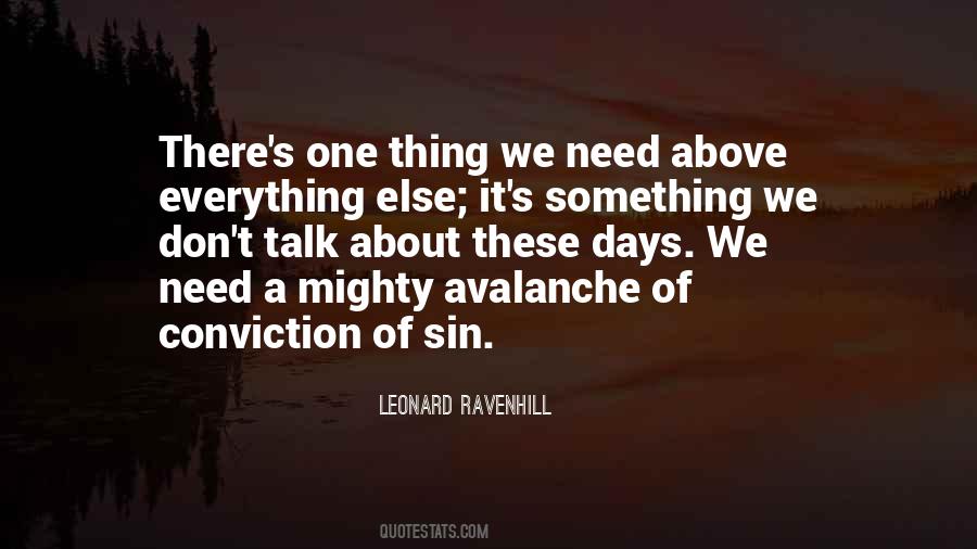 Quotes About Avalanches #629710