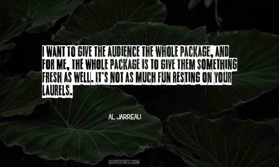 Quotes About Not Resting On Your Laurels #682070