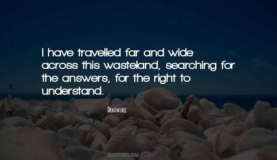 Quotes About Searching For Answers #1039531