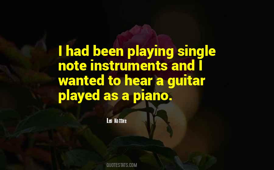 Quotes About A Guitar #1169404