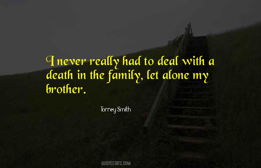 Quotes About Death In The Family #1229079