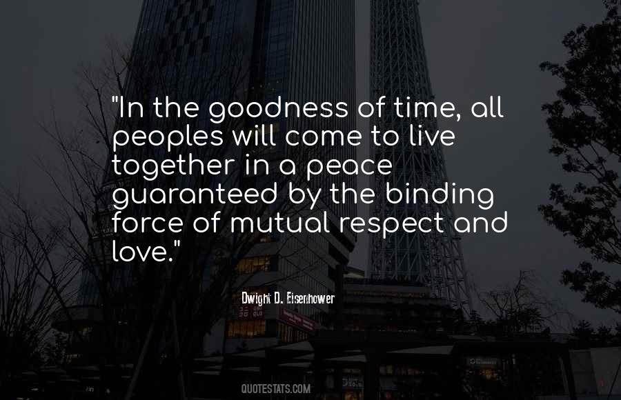 Quotes About Mutual Respect #1022195