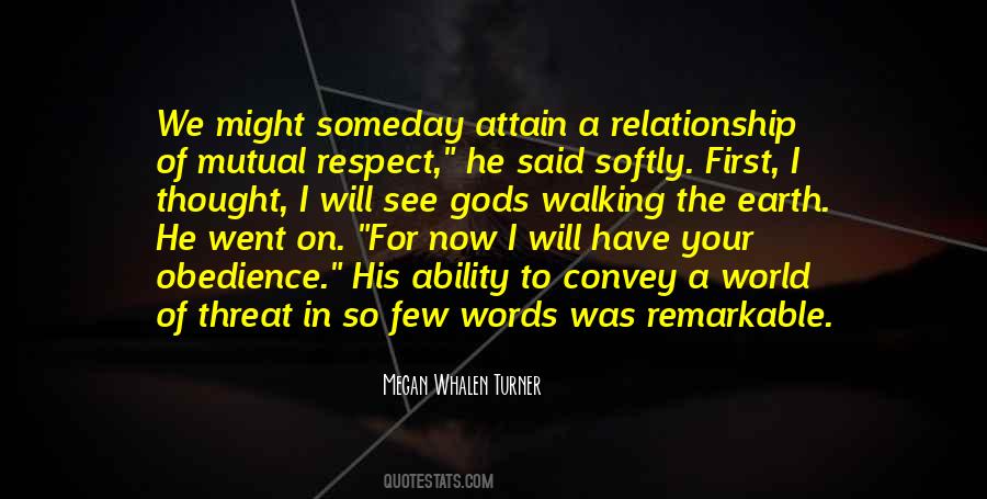 Quotes About Mutual Respect #501266