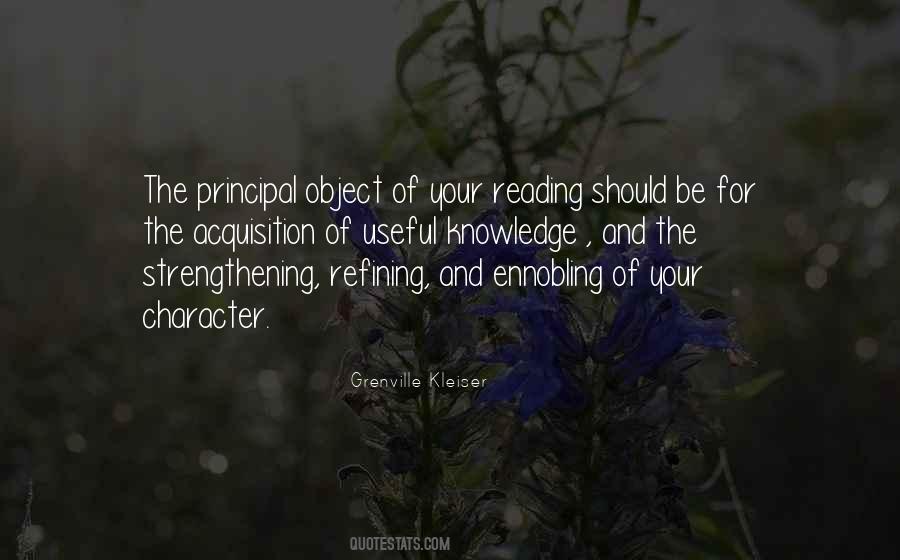Quotes About Knowledge And Reading #1532426