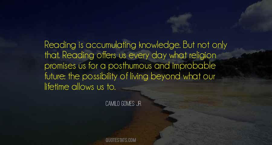 Quotes About Knowledge And Reading #1816997