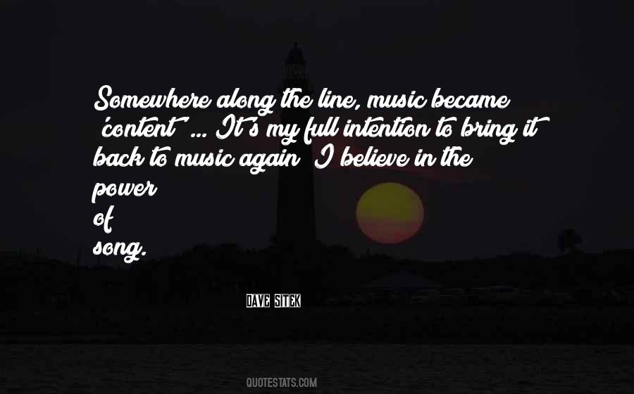 Quotes About Power Of Music #419759