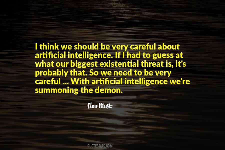 Existential Threat Quotes #49063