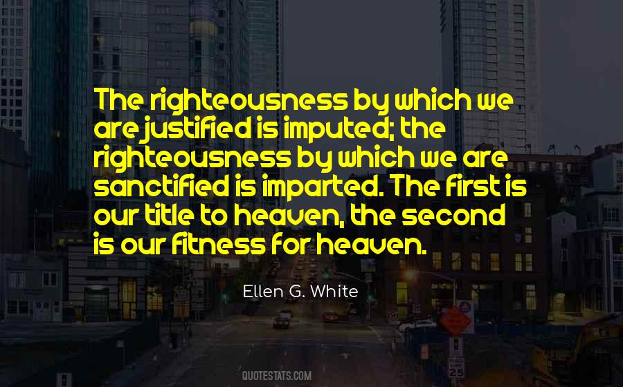 Quotes About Imputed Righteousness #1419590