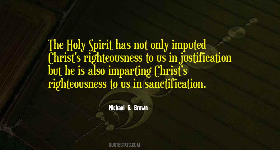 Quotes About Imputed Righteousness #331986