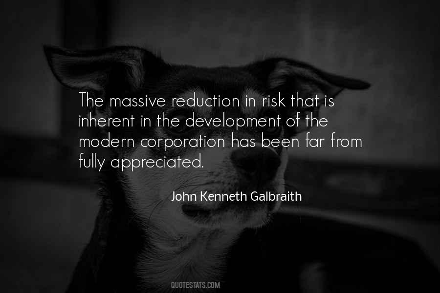 Quotes About Risk Reduction #1637565