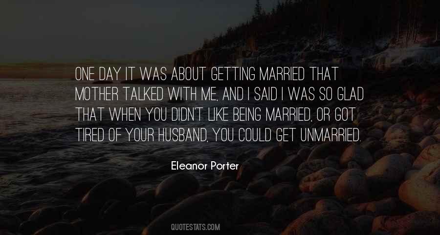 Was Getting Married Quotes #668850