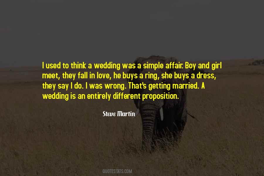 Was Getting Married Quotes #974991