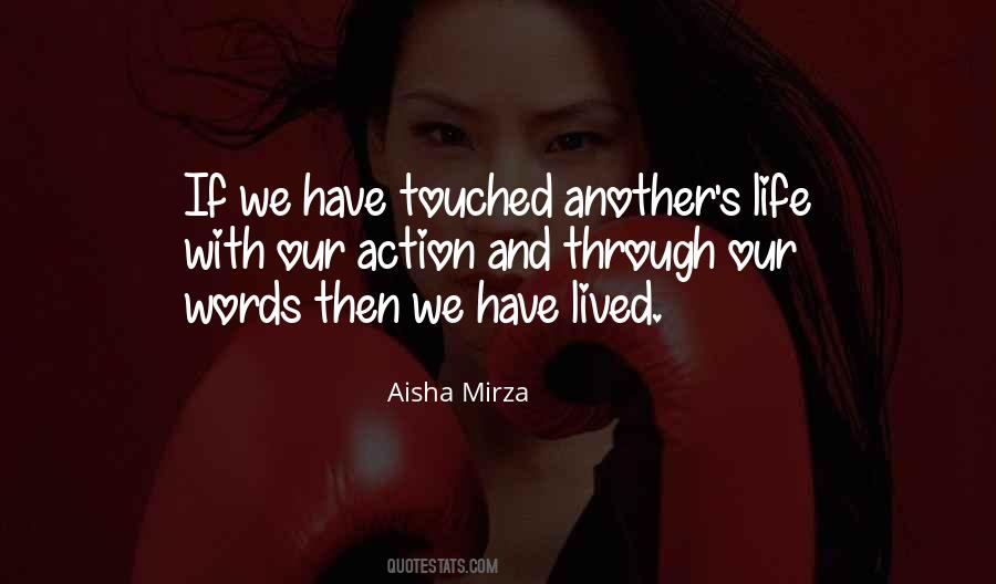 Quotes About Action And Words #619301